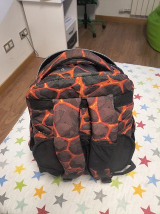 Mochila Totto efecto volcán
