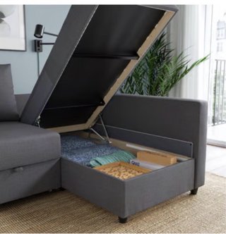 Sofá Cama IKEA FRIHETEN Gris
