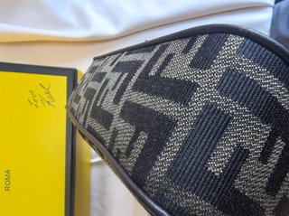 Bolso Fendi Baguette Mediano Marrón Dorado