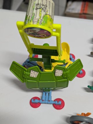 Lote Figuras y Vehículos Tortugas Ninja