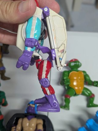 Lote Figuras y Vehículos Tortugas Ninja