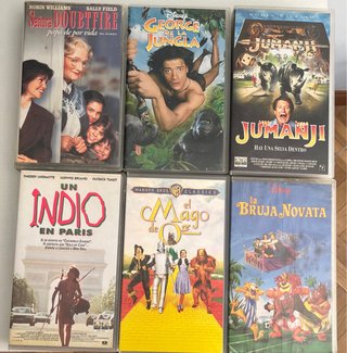 Lote 40 VHS Disney y Dreamworks