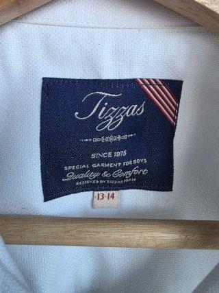 Camisa blanca vestir niño 14 años