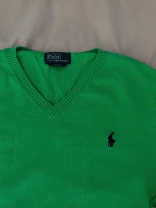 Jersey Polo Ralph Lauren Verde Talla L