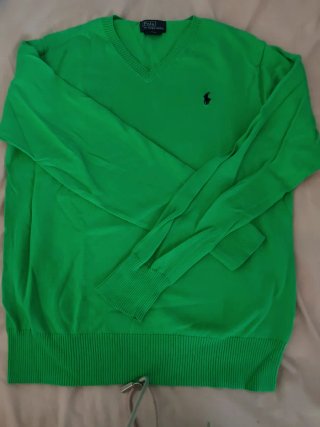 Jersey Polo Ralph Lauren Verde Talla L
