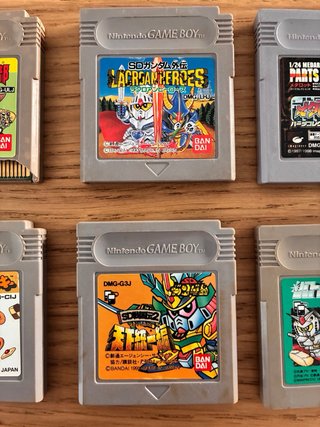Nintendo Game Boy lote 6 juegos