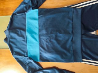 Chándal Adidas niño azul y celeste