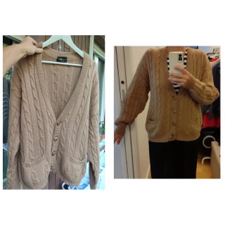 Malo cardigan vintage unisex tg L/XL