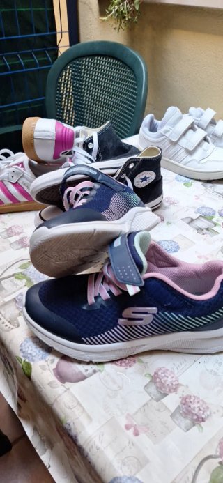 Zapatillas Adidas Samba Blancas y Rosas