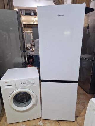 Oferta Nevera Hisense y Lavadora Bosch