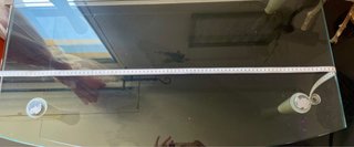 Mesa de cristal moderna