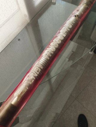 Barra de musculación con muelle