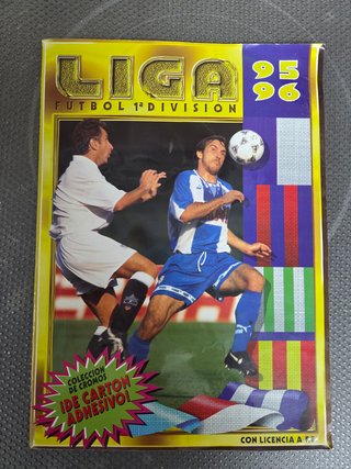 Álbum Liga Fútbol 95-96 Primera División España