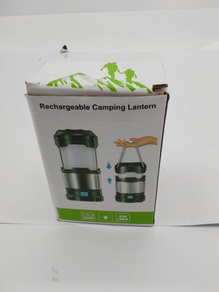 Expower Lámpara de Camping Recargable IPX5 Farol de Acampada Estirable con 4 Modos Iluminación Apto