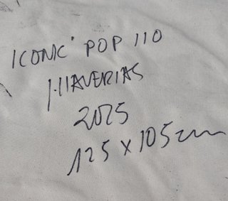 Lienzo original Joan Llaverias "Iconic Pop 110XXL"