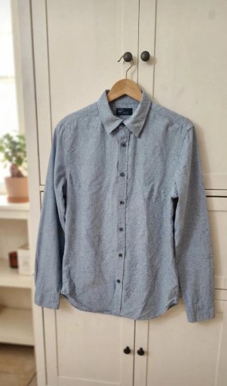 Camicia GAP Oxford Uomo Blu