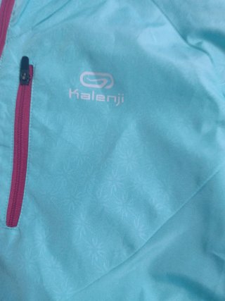 Chaqueta impermeable Kalennji azul