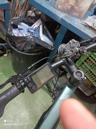Bicicleta Eléctrica Verde