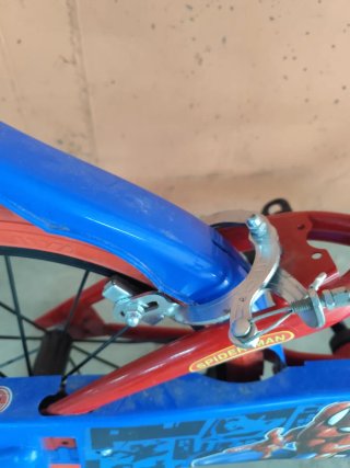 Bicicleta Spiderman niño