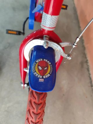 Bicicleta Spiderman niño
