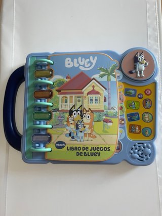 Libro de juegos de Bluey interactivo de Vtech