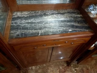 Credenza Liberty Antica primi '900 con specchio