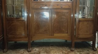 Credenza Liberty Antica primi '900 con specchio