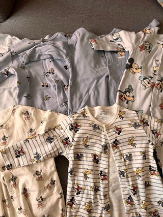 Pack 6 bodies Primark 6-9 meses