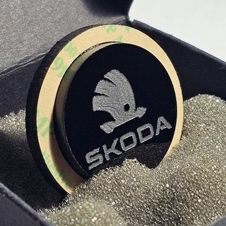 Tapón Anulalimpia Logo + Letras Skoda Octavia