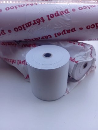Papel térmico 80x80mm 8 unidades