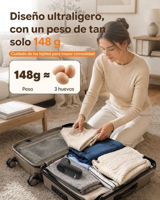 QUITAPELUSAS ELÉCTRICO 6 CUCHILLAS CON PANTALLA