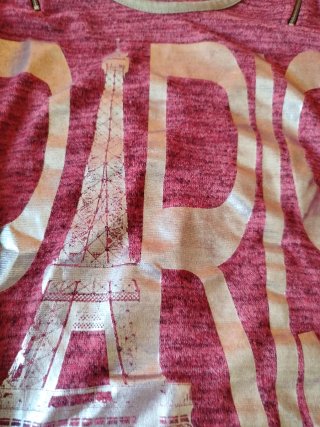 Jersey Rojo Paris con Cremalleras