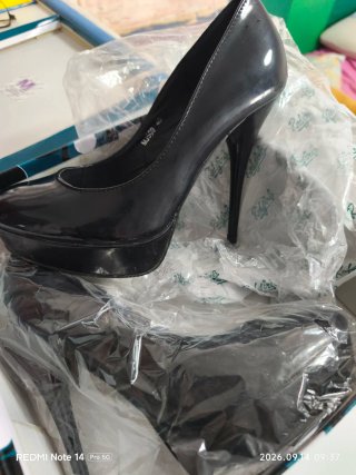 Zapatos de aguja tacón alto 12 cm T40
