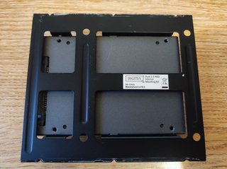 Adattatore Dual SSD/HDD 2.5 a 3.5