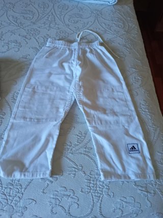 Traje de Judo Adidas Blanco Talla 110cm