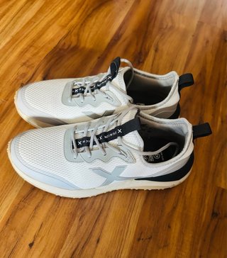 Zapatillas Munich Deportivas Hombre Gris/Blanco