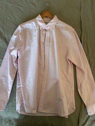 Camisa Oxford El Ganso Rosa Rayas