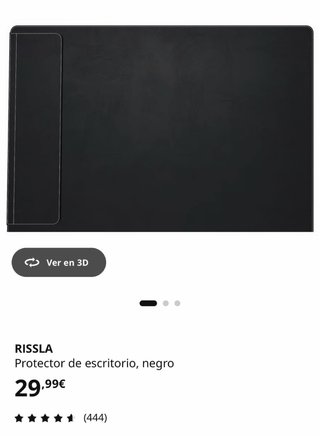 Protector Escritorio IKEA Rissla