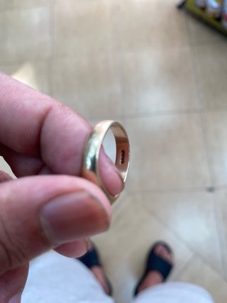 Anillo Oro 9K (375) Vintage Diamante