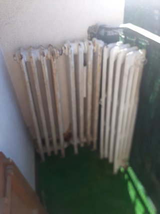 Radiadores de hierro antiguos (3 unidades)