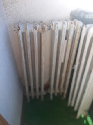 Radiadores de hierro antiguos (3 unidades)