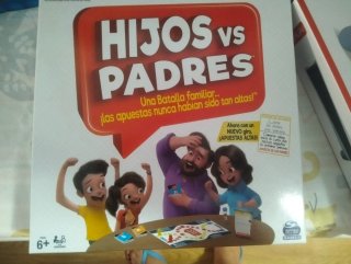 Juego de mesa Hijos vs Padres