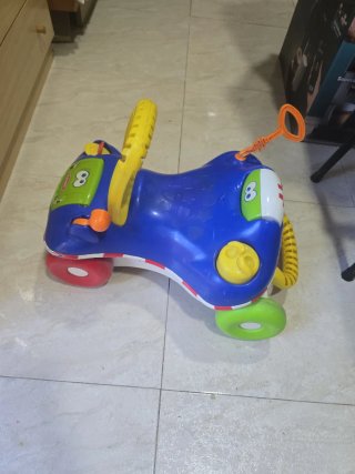 Correpasillos Caminador Playskool Azul y Amarillo
