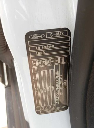 Airbag cortina delantero derecho ford c-max 413516