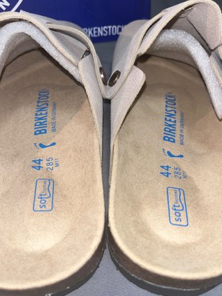 Zuecos Birkenstock Beige Talla 44