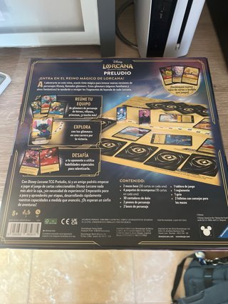 Disney Lorcana Preludio Juego Cartas Español