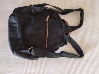Mochila Tintoretto Negra y Marrón