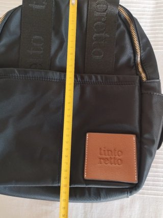 Mochila Tintoretto Negra y Marrón