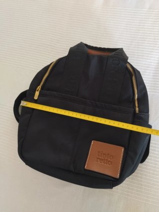 Mochila Tintoretto Negra y Marrón
