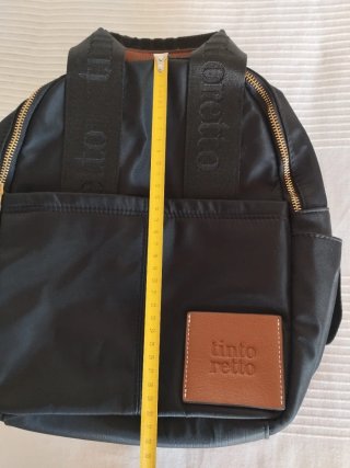 Mochila Tintoretto Negra y Marrón